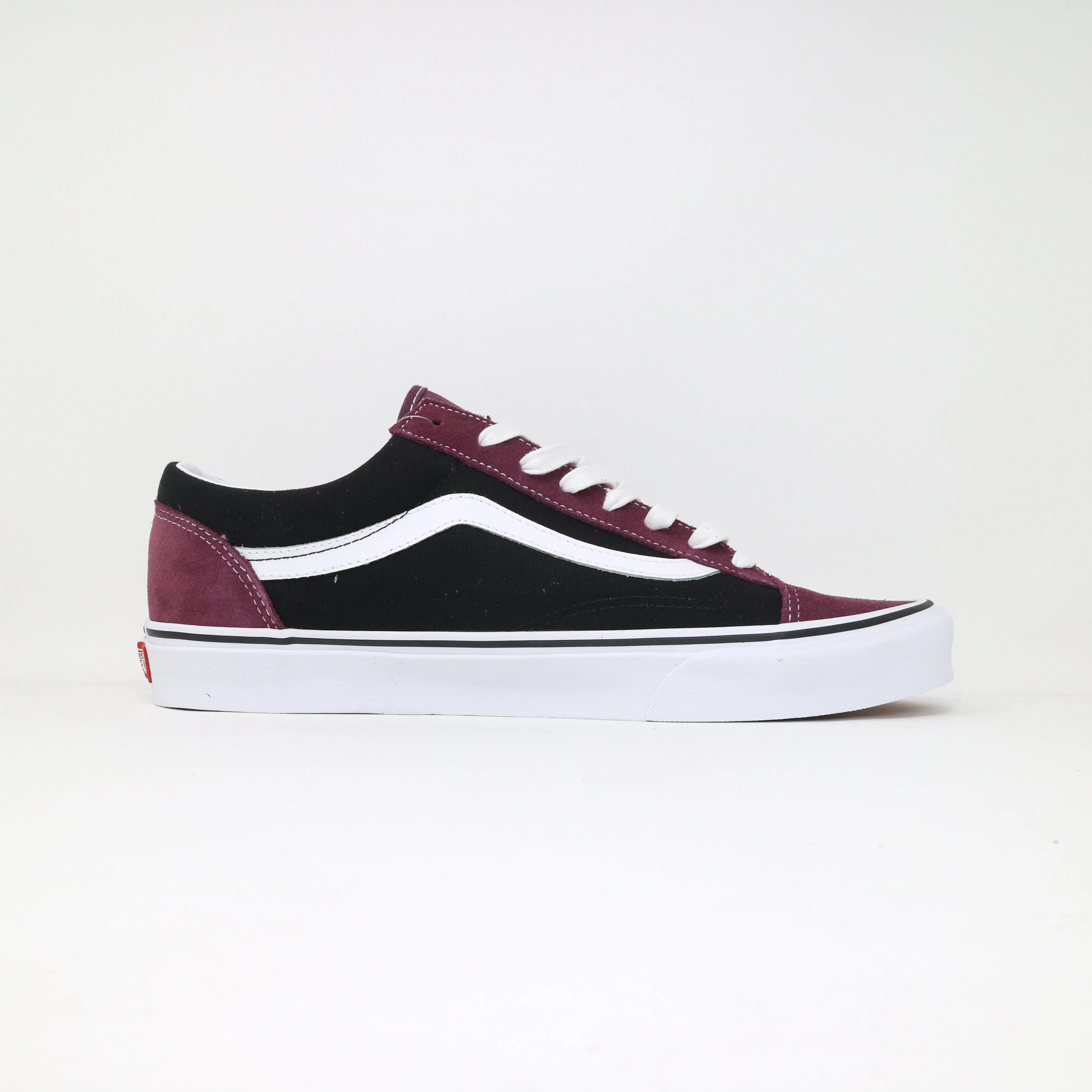 Shock Reducer Men's Vans Retro Style 36 Maroon Black Trainers