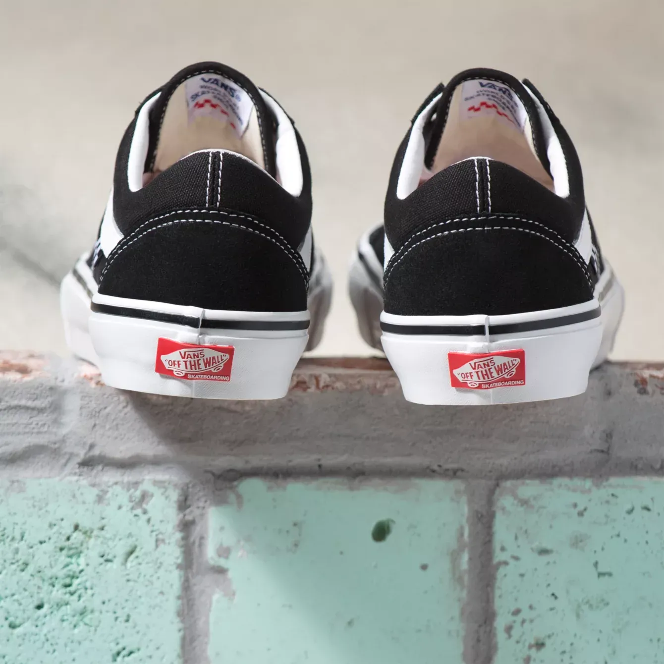 Signature flexibility Vans Skate Old Skool Shoe - Black/White