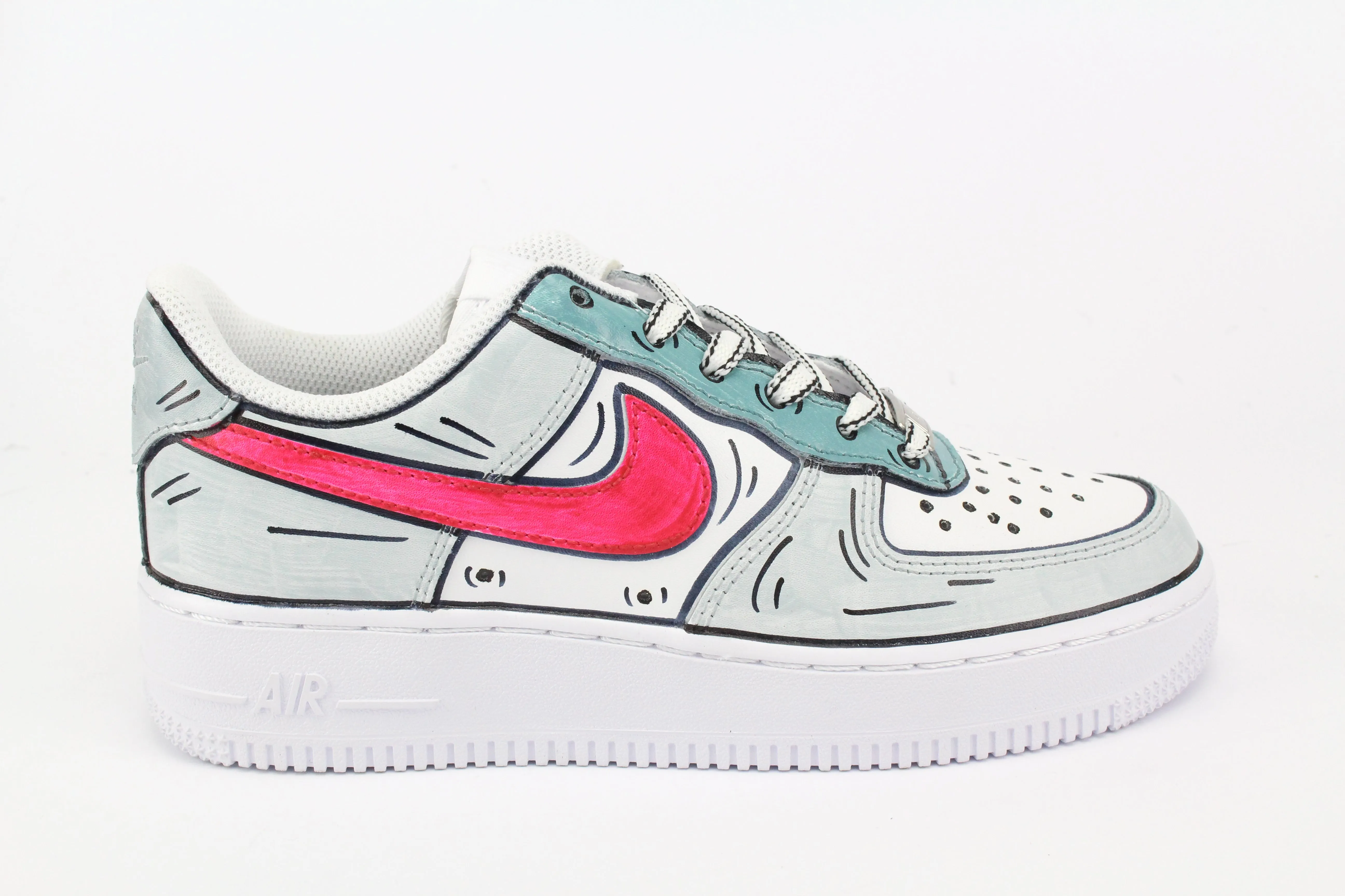Nike Air Force 1 '07 Cartoons Ankle Support Supportive Fit