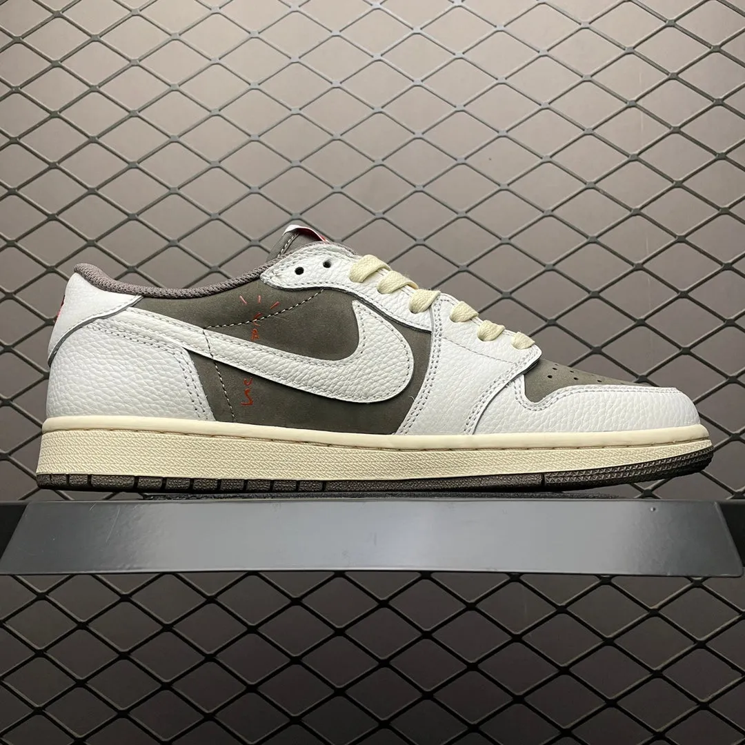 Sleek Ease AJ1 Low Travis Scott Reverse Mocha