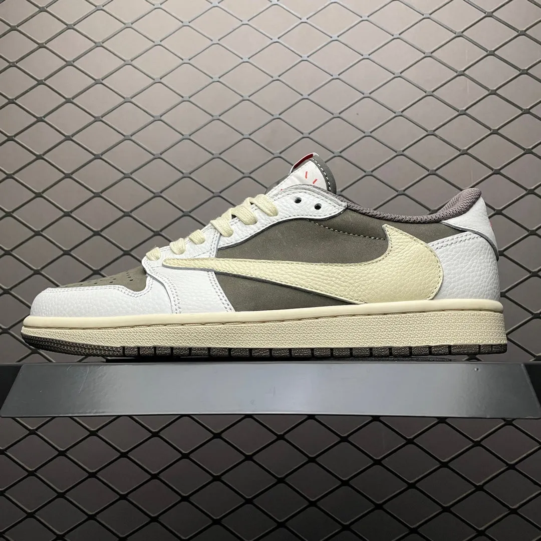 Sleek Ease AJ1 Low Travis Scott Reverse Mocha