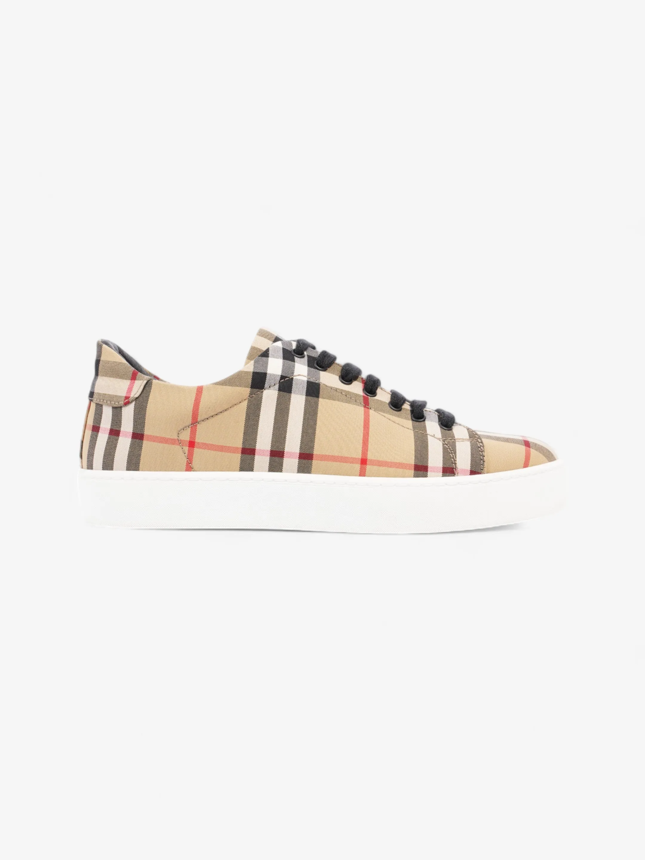 slim fit Burberry Westford Sneaker Check Canvas EU 36 UK 3