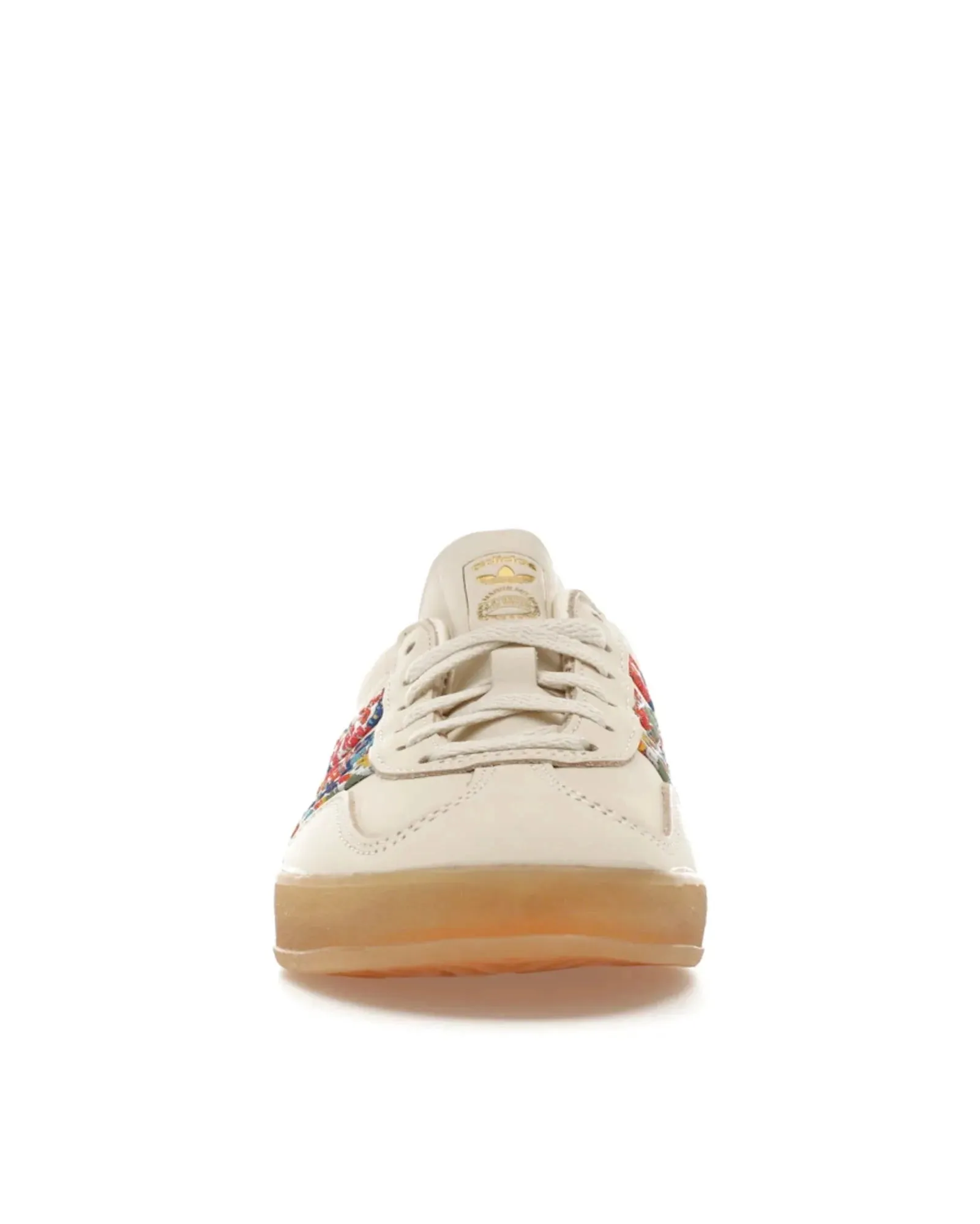 Slim Profile Design Adidas Gazelle Indoor Liberty London Floral Embroidery Stripes