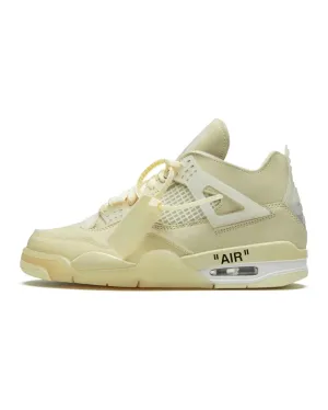 Nike Air Jordan 4 Retro X Off-White Sail On The Go Everyday Appeal