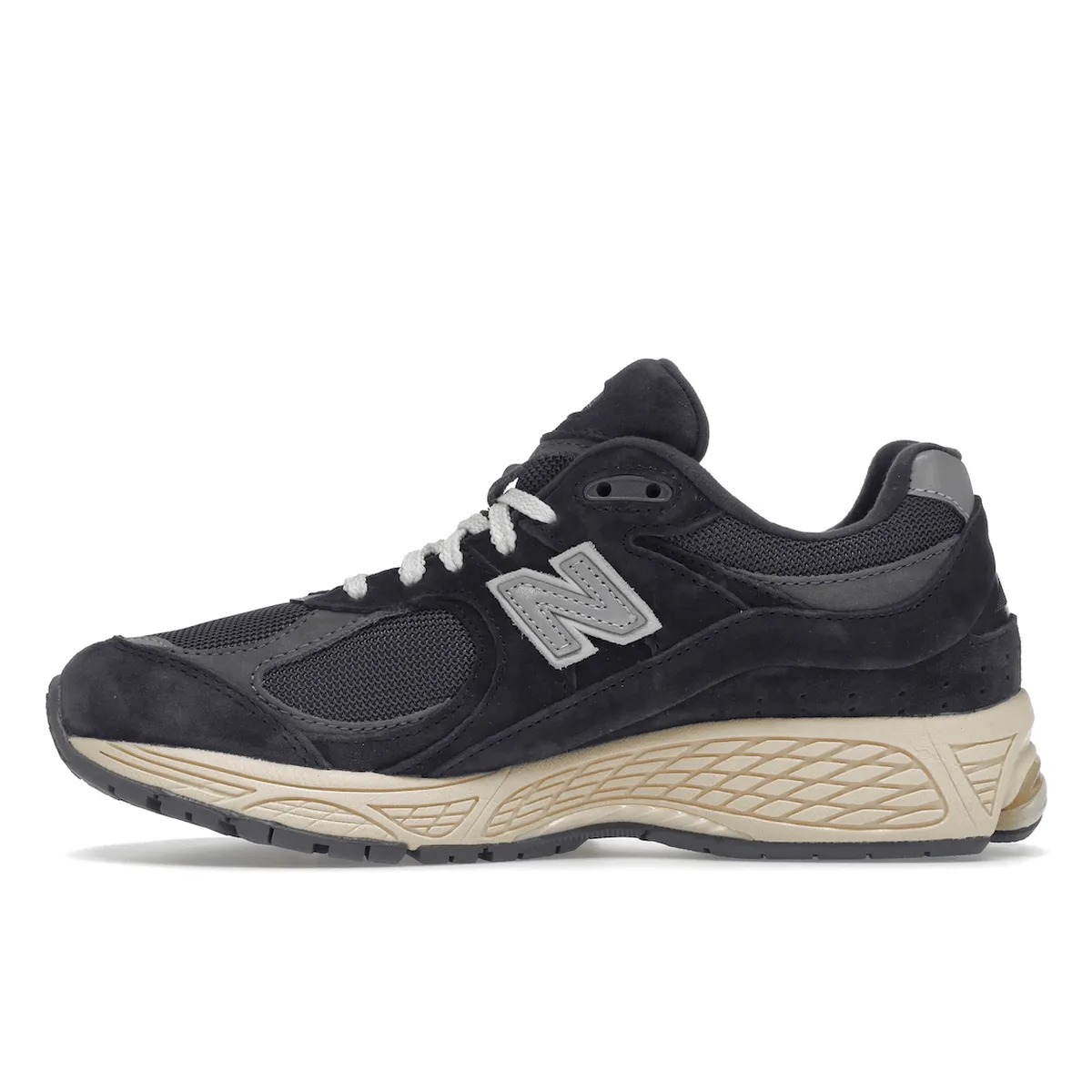 Slip Free Footwear New Balance 2002R Black Dark Grey