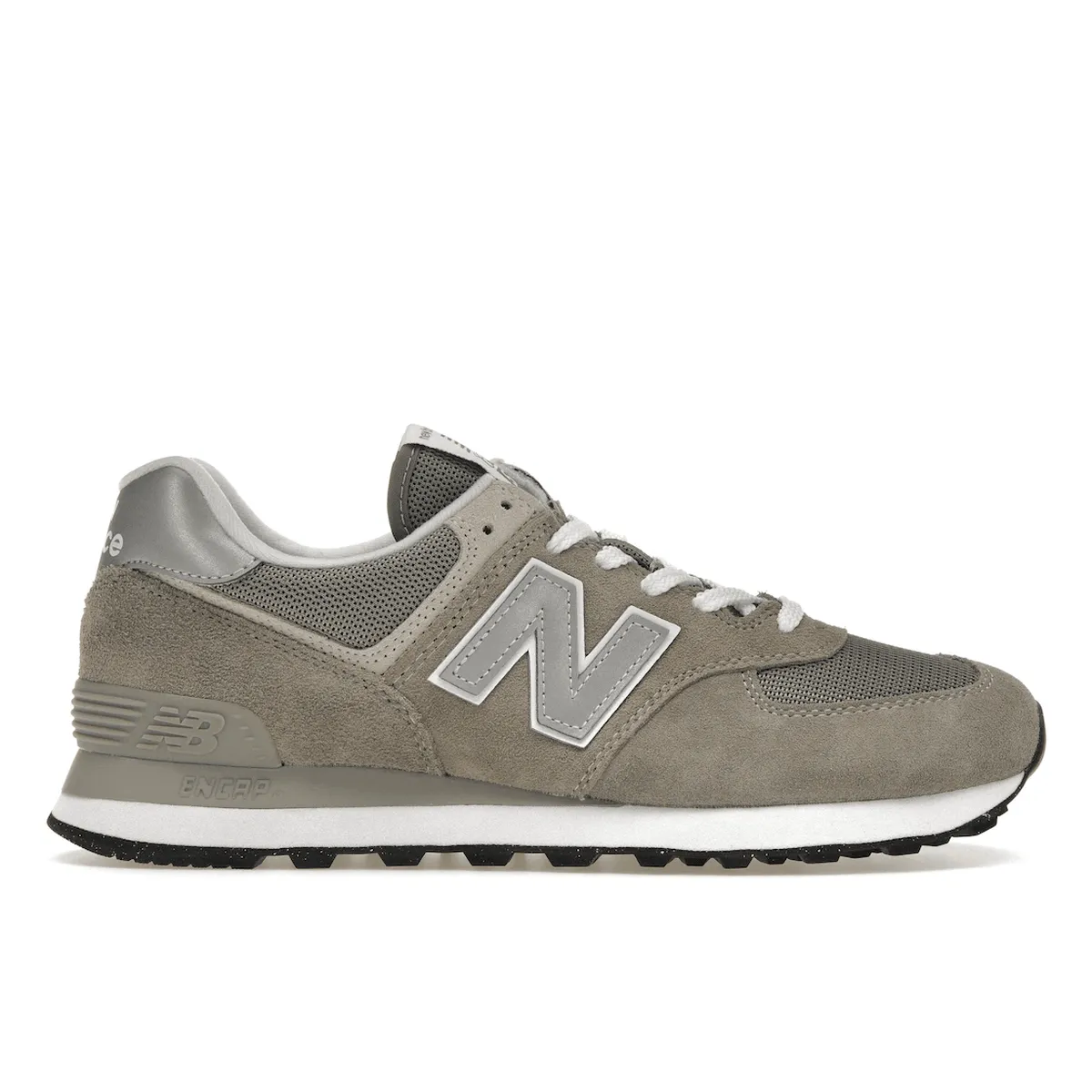 New Balance 574 Grey White Breathable flair Ultra-soft cushioning