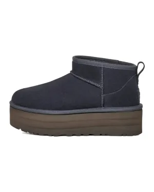 UGG Classic Ultra Mini Platform Boot Eve Blue (W) Chill Shoes