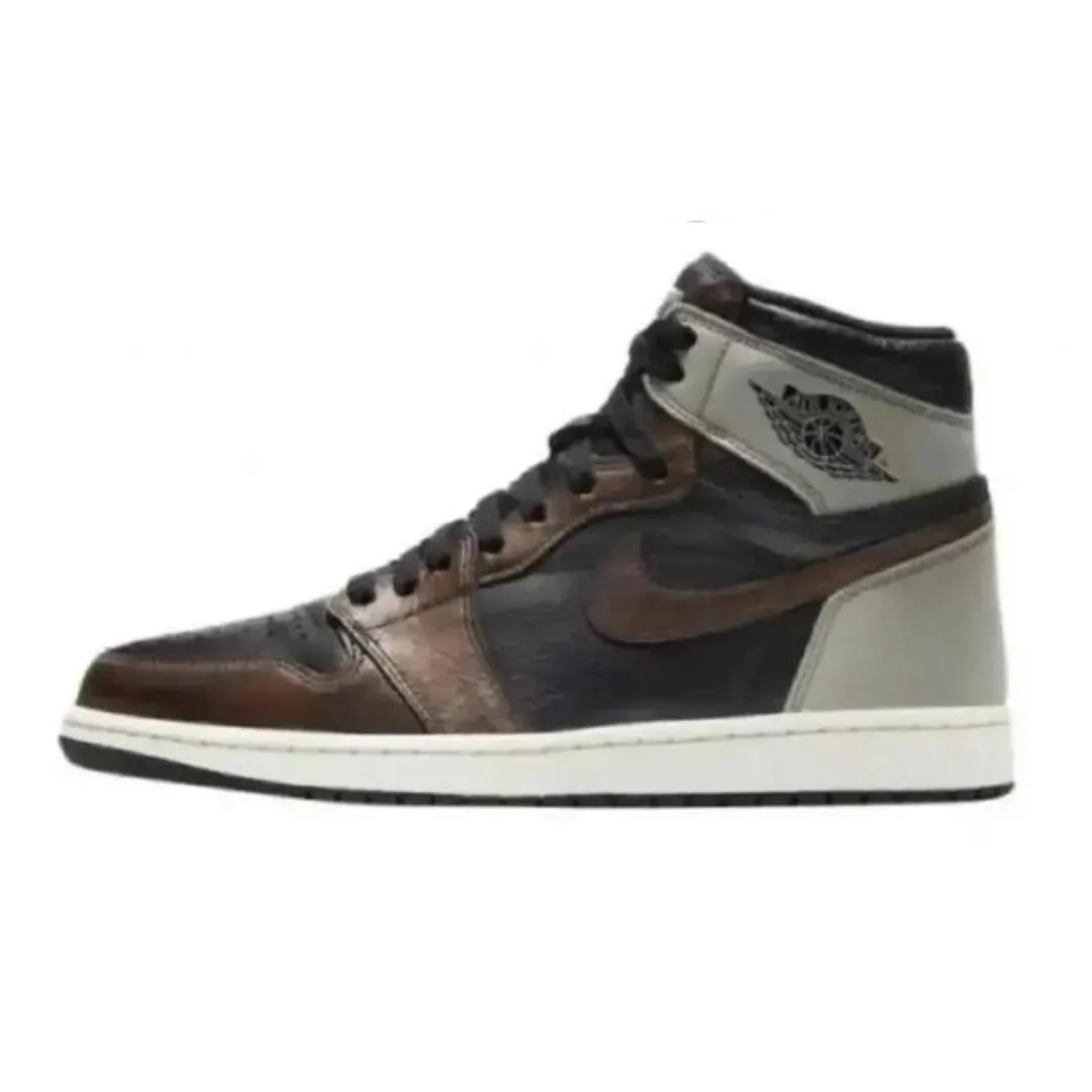 Metallic Trim Air Jordan 1 Retro High OG 'Patina'
