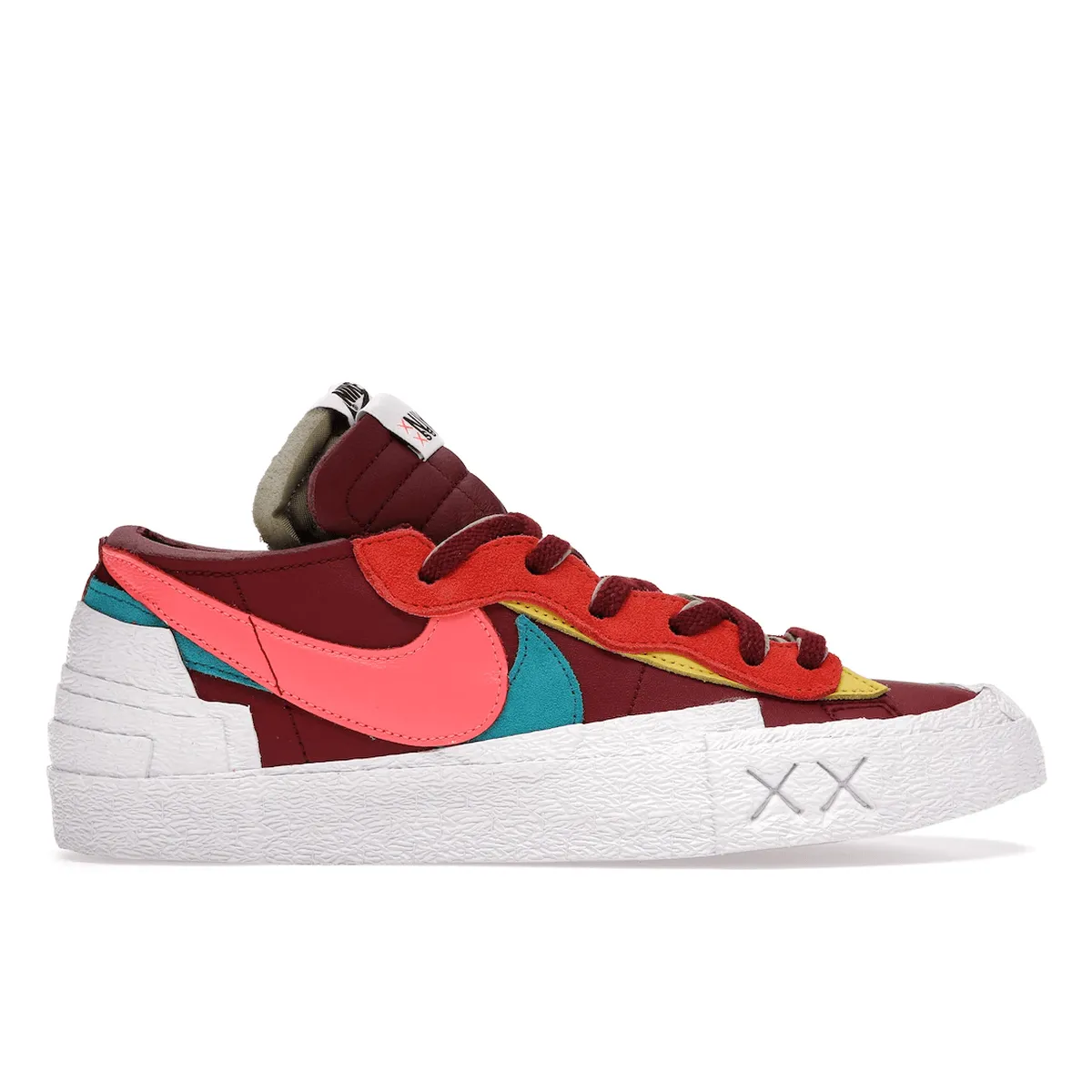 Smart Step Blazer Low x Sacai x KAWS Team Red