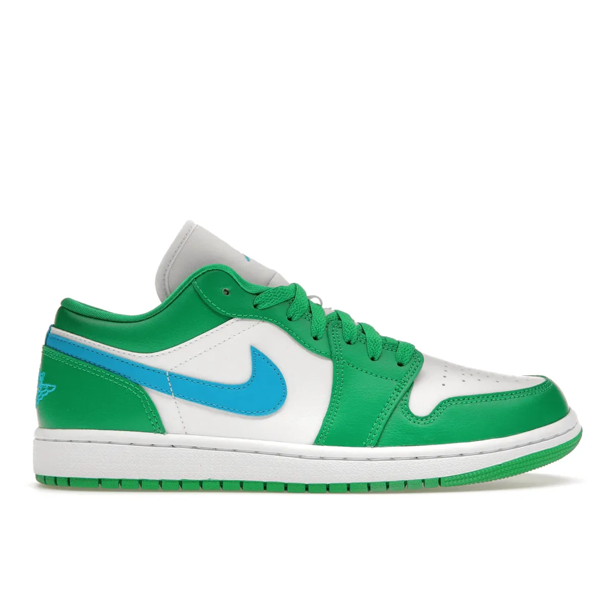 Sneaker Display Air Jordan 1 Low Lucky Green Aquatone