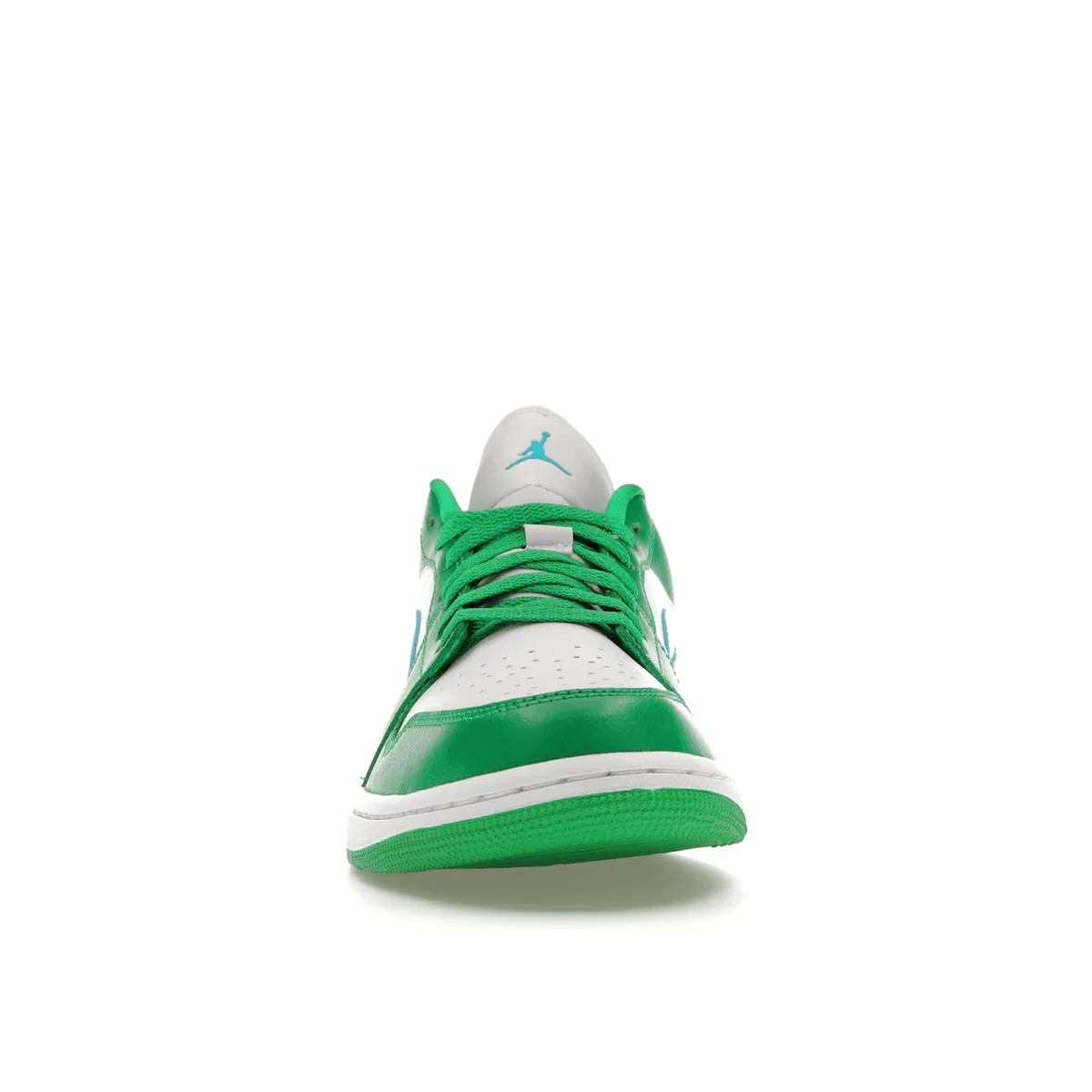 Sneaker Display Air Jordan 1 Low Lucky Green Aquatone