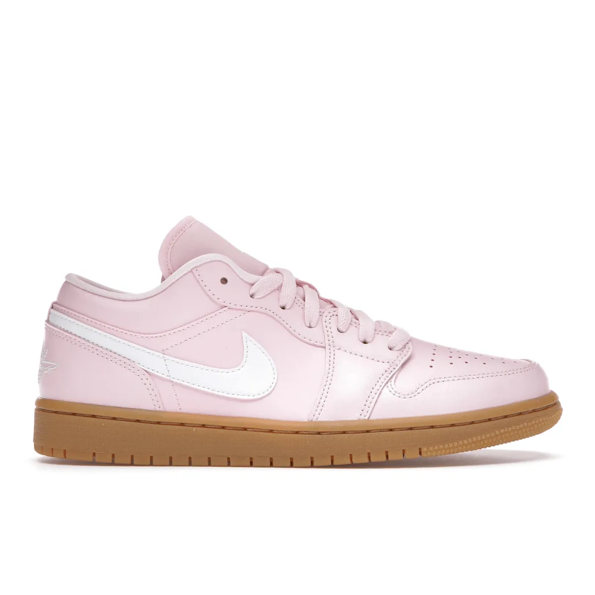 Sneakers Minimalist Design Air Jordan 1 Low Arctic Pink Gum