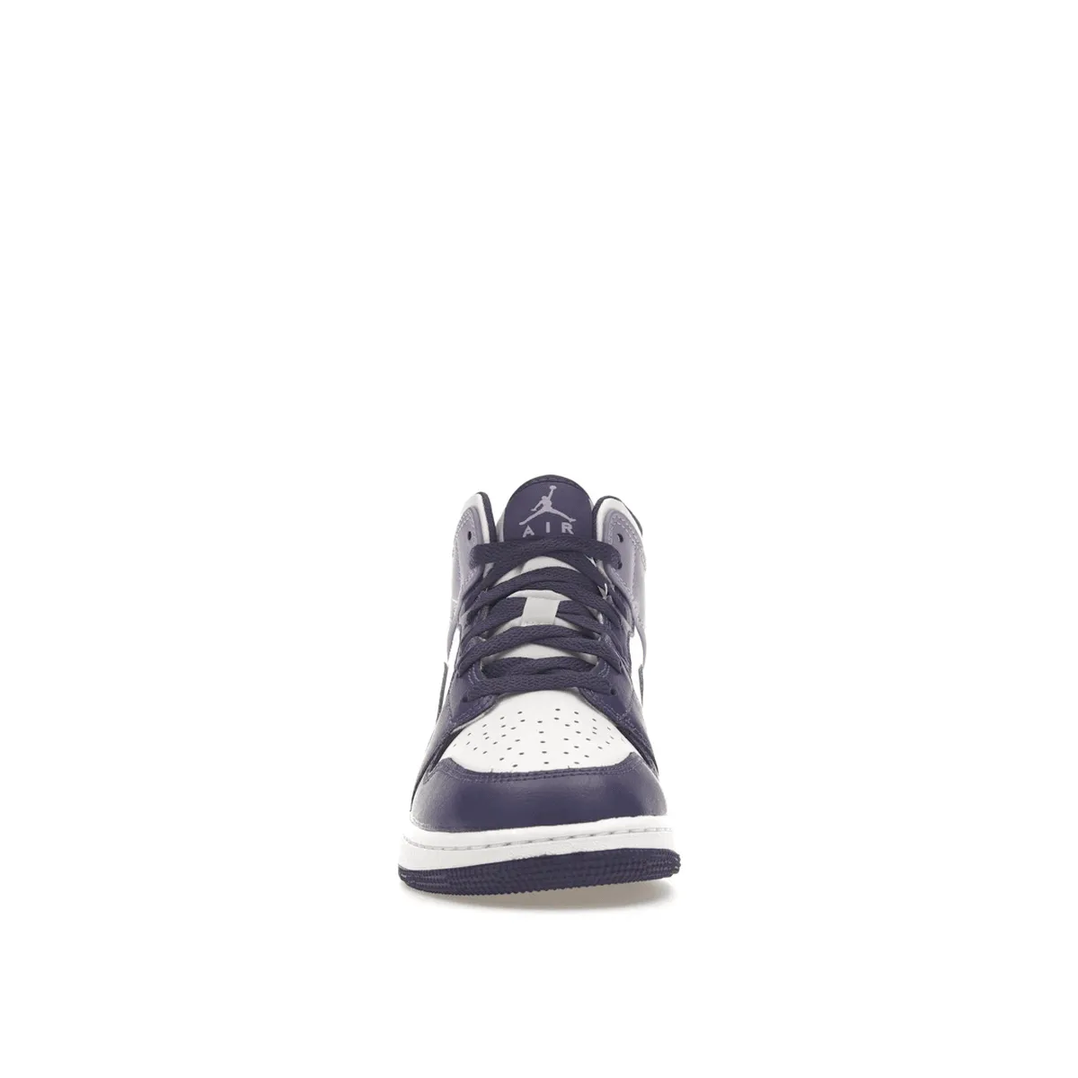 Sneakers Smooth Soles Air Jordan 1 Mid White Sky J Purple