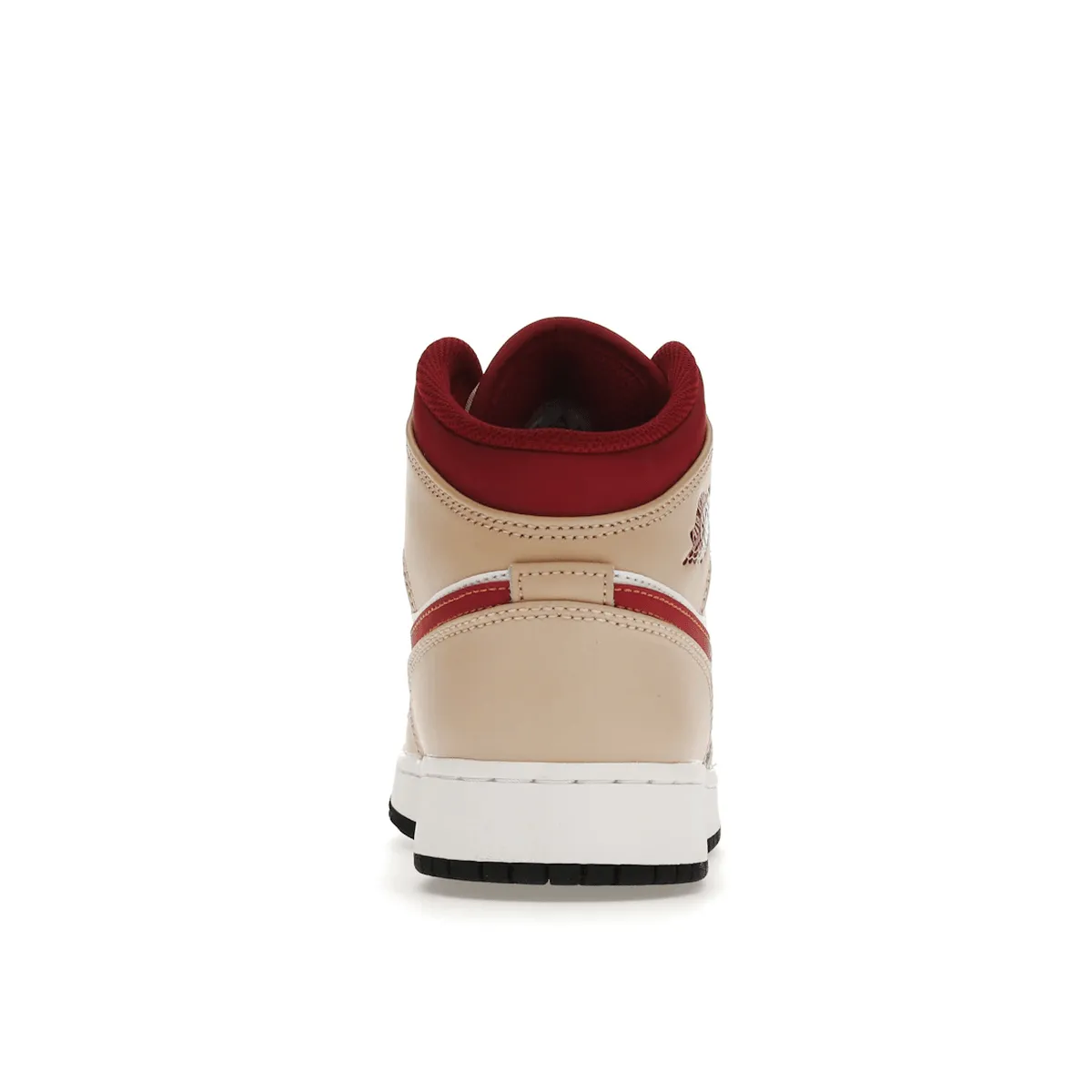 Sneakers Zip Up Air Jordan 1 Mid Light Curry Cardinal