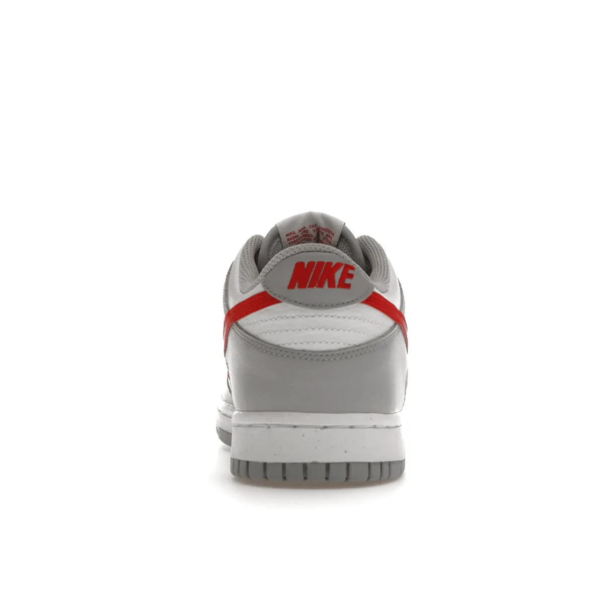 Soft Comfort Nike Dunk Low White Wolf Grey University Red