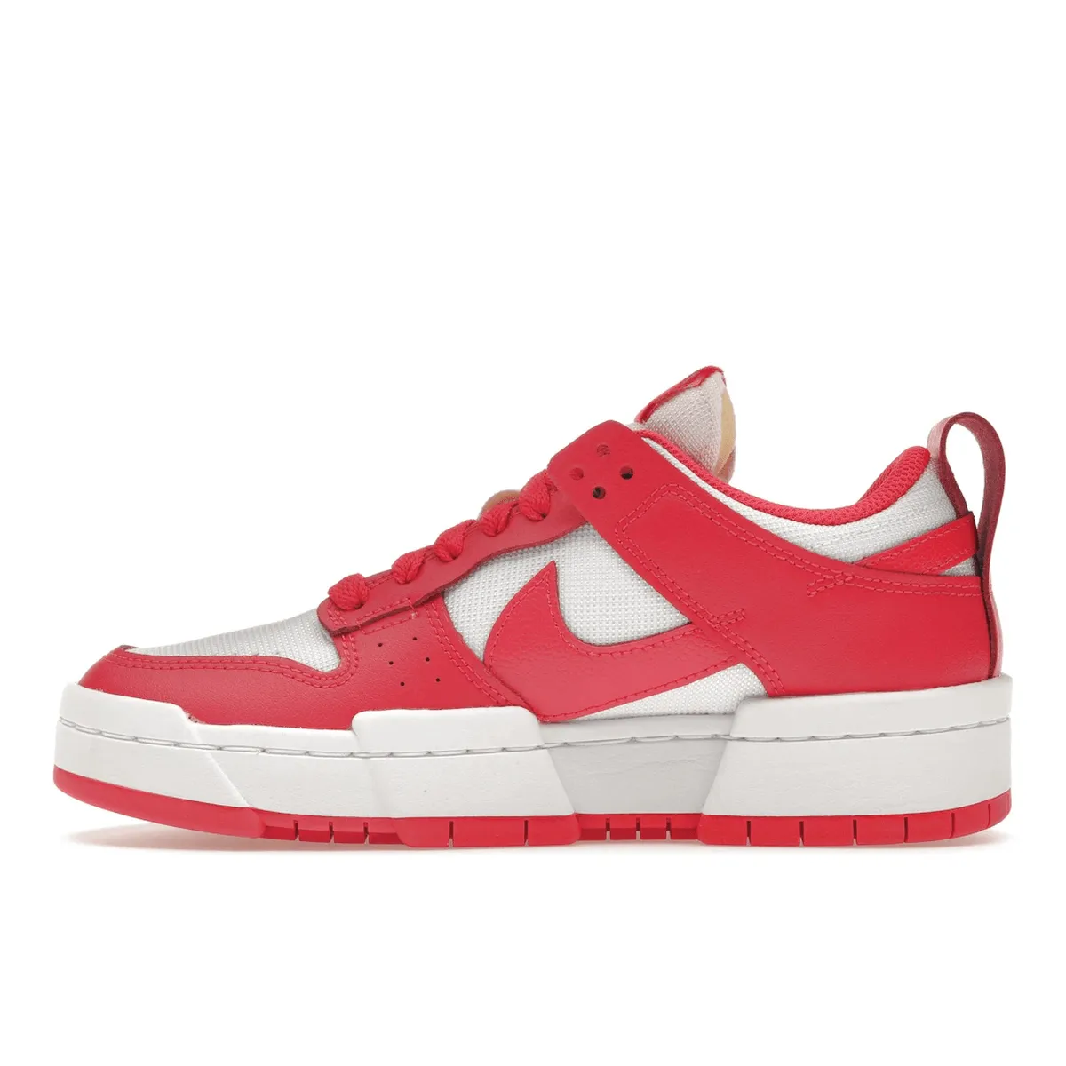 Soft Glide Step Nike Dunk Low Disrupt Siren Red