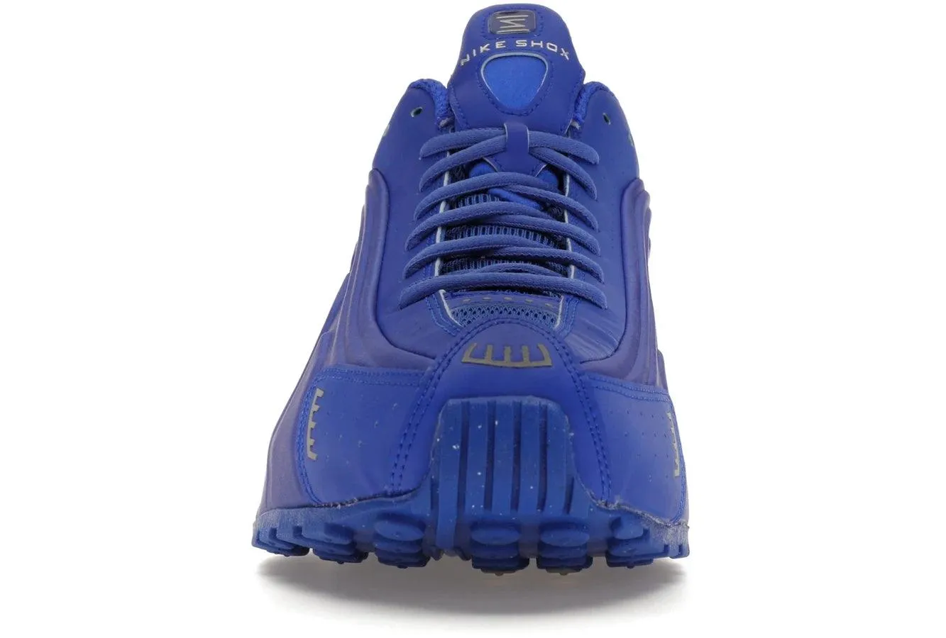 Soft Motion Glide Nike Shox R4 Racer Blue Metallic Silver