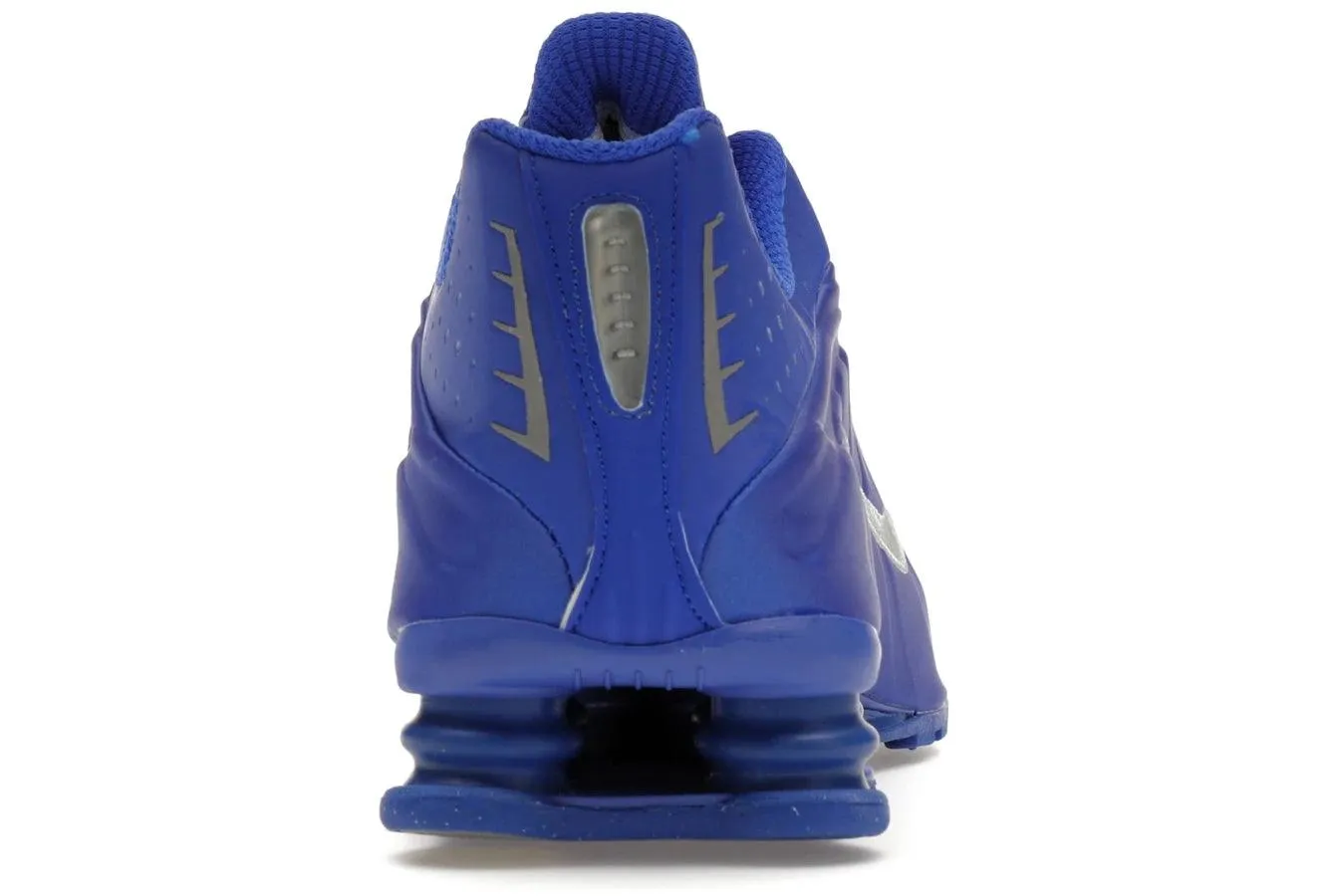 Soft Motion Glide Nike Shox R4 Racer Blue Metallic Silver