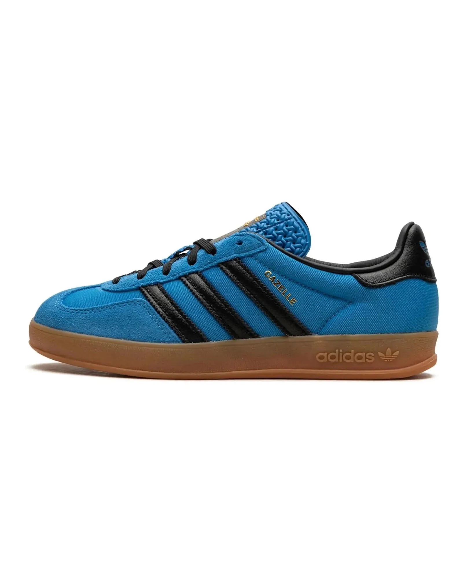 Adidas Gazelle Indoor Bright Blue Black Gum training versatility