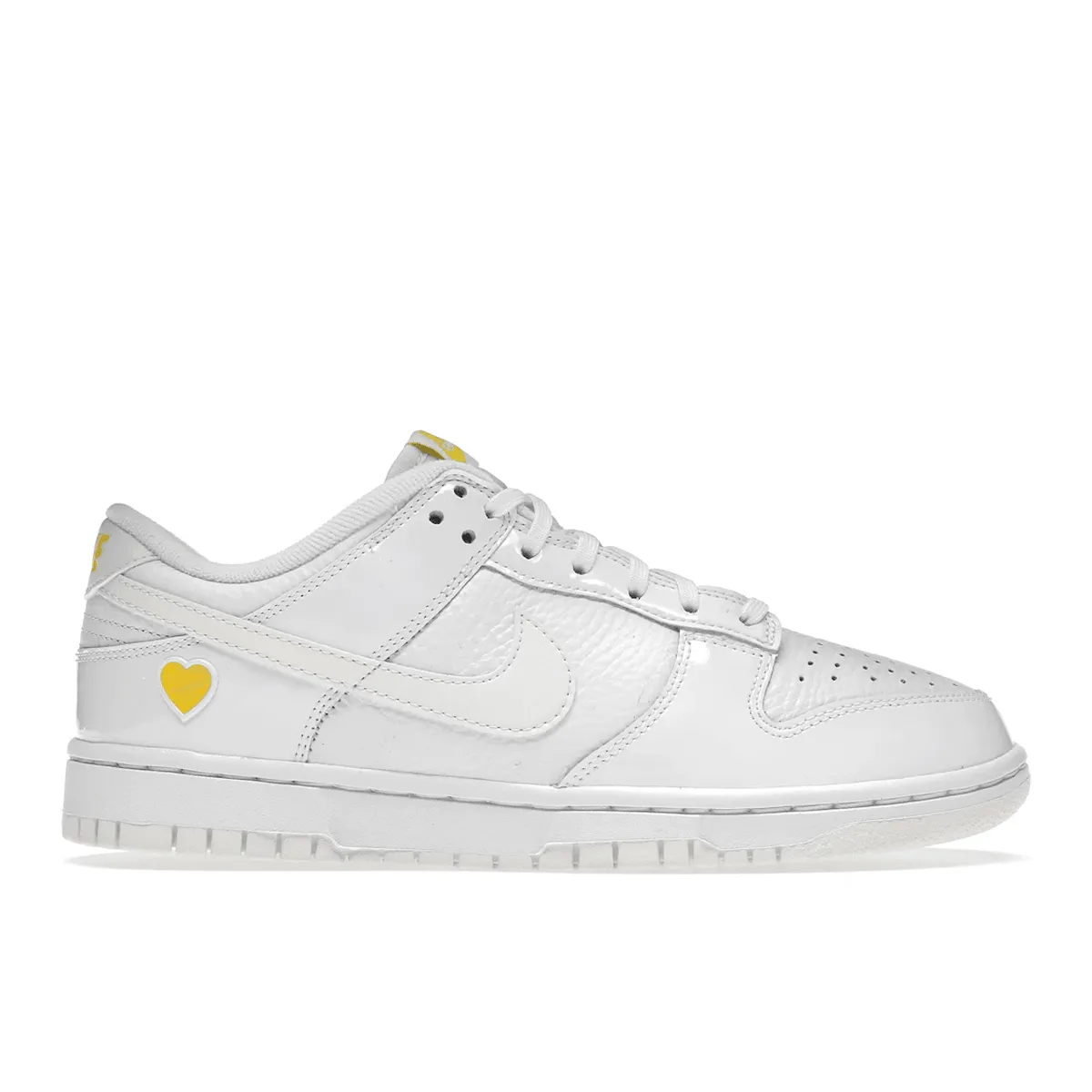 Soft Padding Nike Dunk Low Valentine's Day Yellow Heart