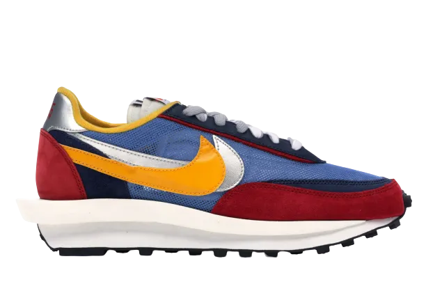 water - repellent - upper - feature shoes suede - upper shoes Sacai LD Waffle Blue Multi