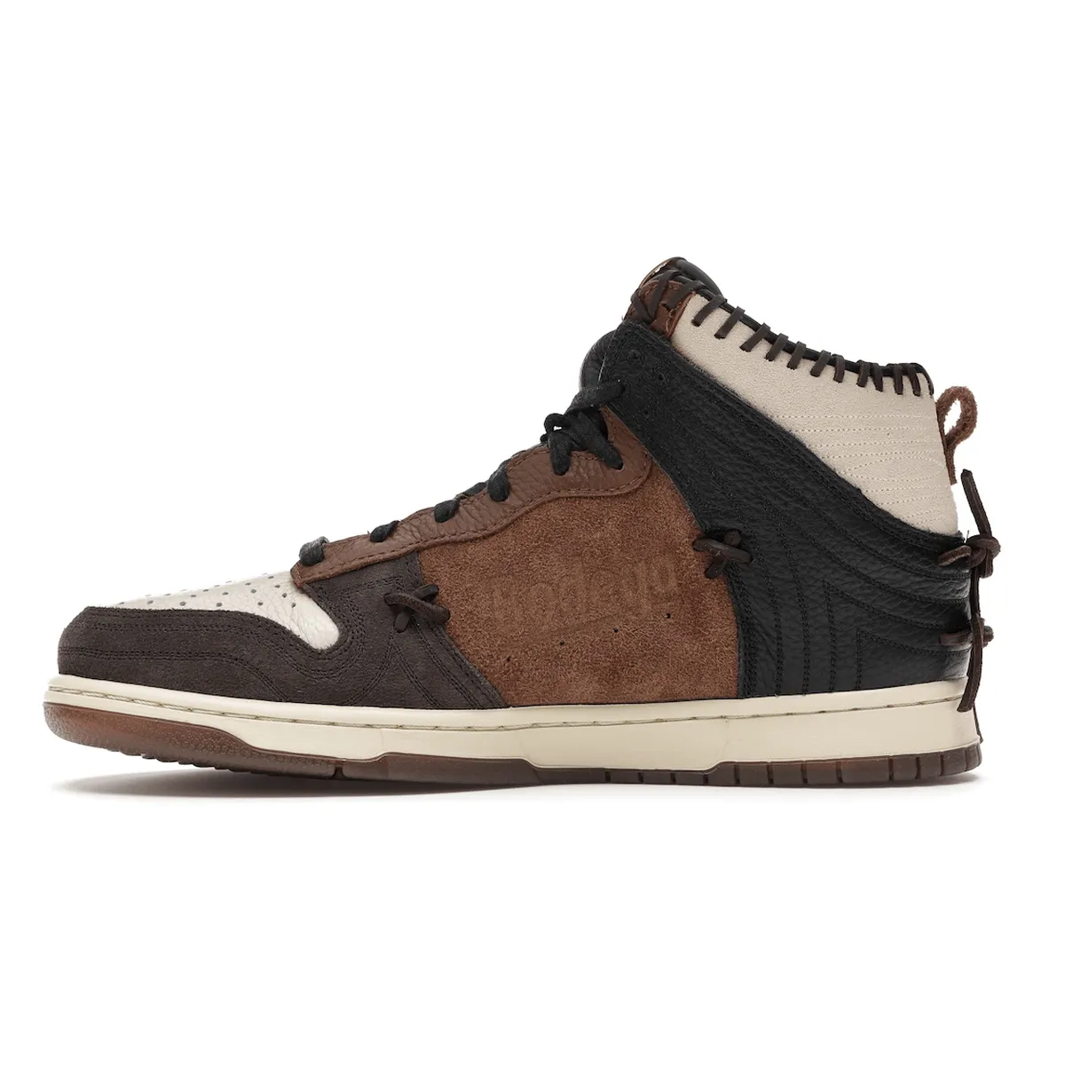 Soft Sole Nike Dunk High Bodega Legend Fauna Brown