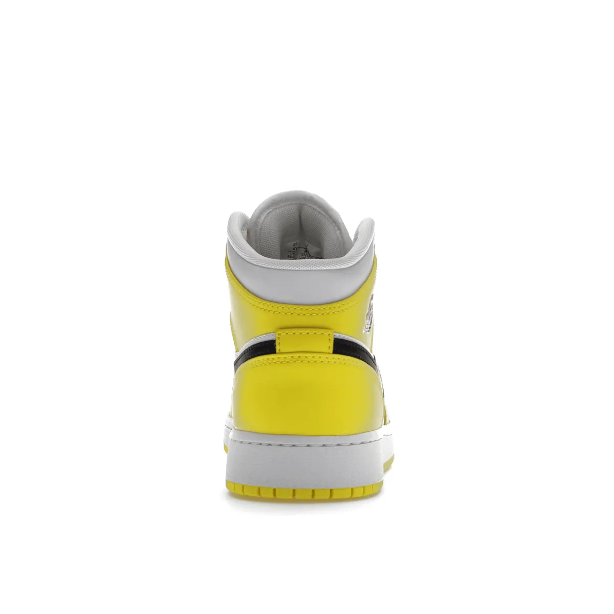 Soft Soles Air Jordan 1 Mid Dynamic Yellow Floral