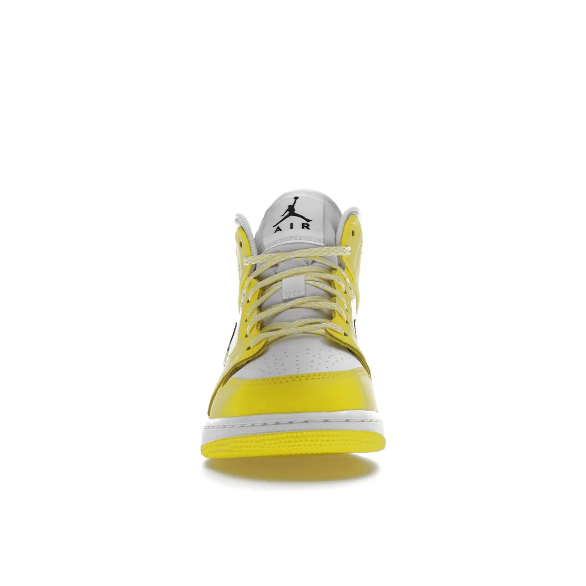Soft Soles Air Jordan 1 Mid Dynamic Yellow Floral