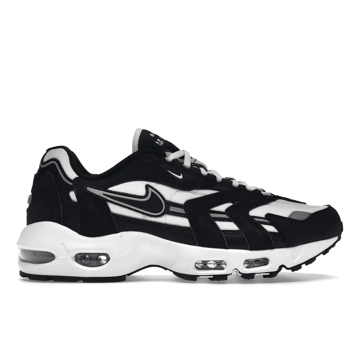 short - distance runner's shoe alternative Nike Air Max 96 II Black White