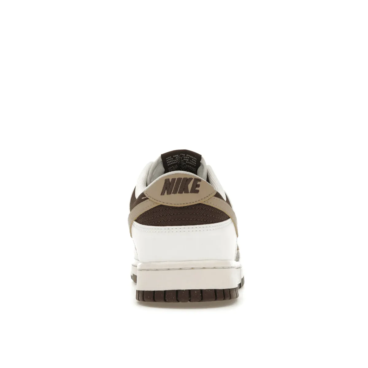 Soft Step-In Nike Dunk Low Next Nature Summit White Baroque Brown