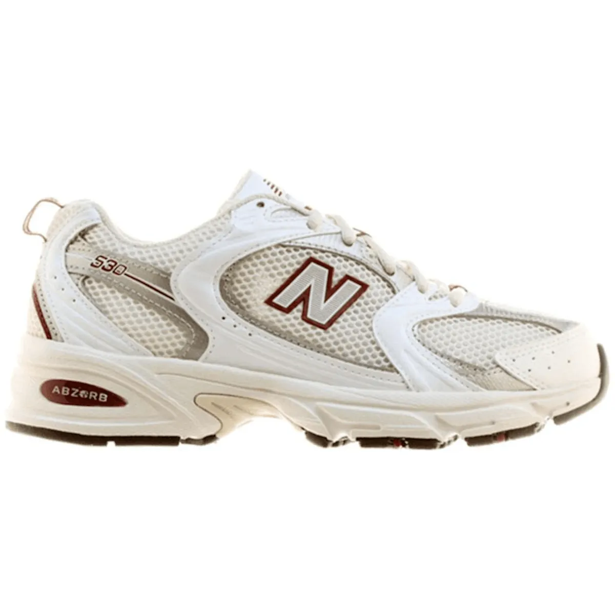 Soft Touch New Balance 530 Sea Salt Mercury Red
