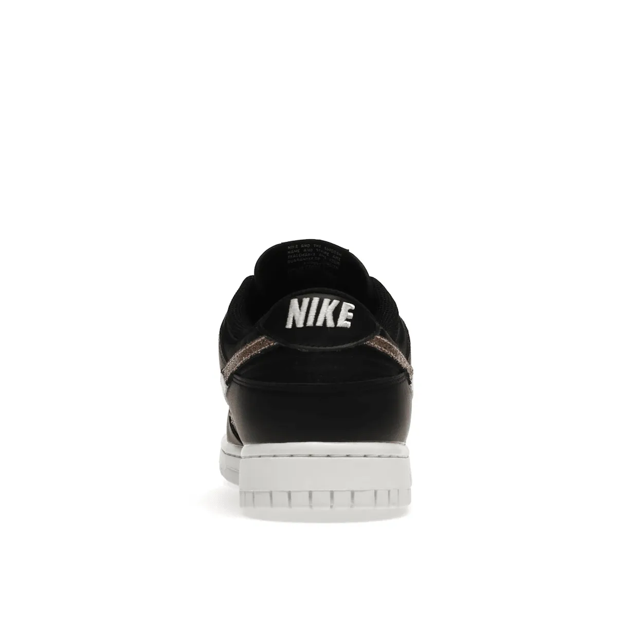 Soft Upper Layer Nike Dunk Low SE Primal Black