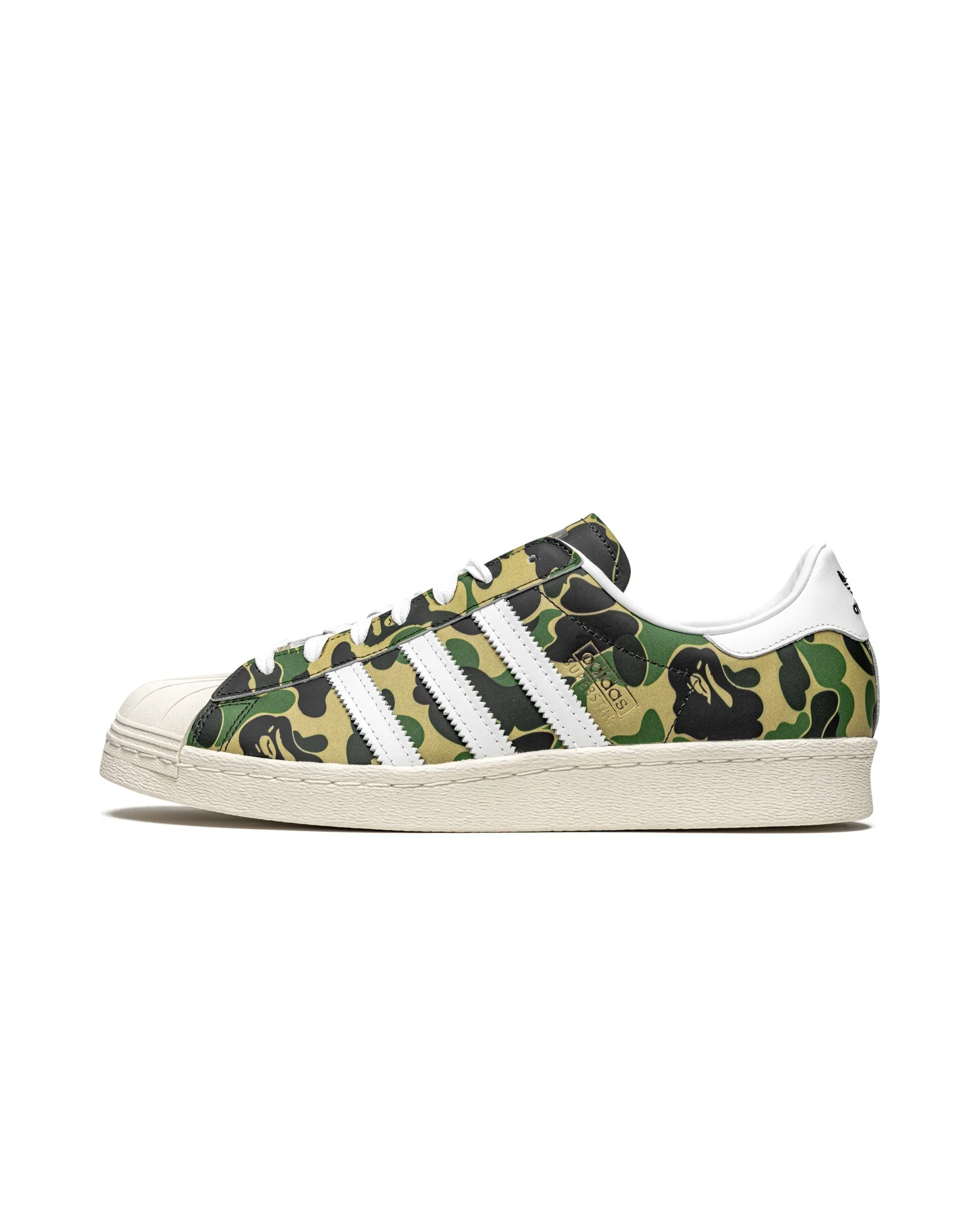 Soft Walk adidas Superstar Bape ABC Camo Green