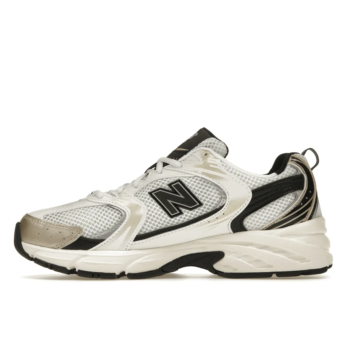 Sophisticated piece New Balance 530 White Light Gold Metallic