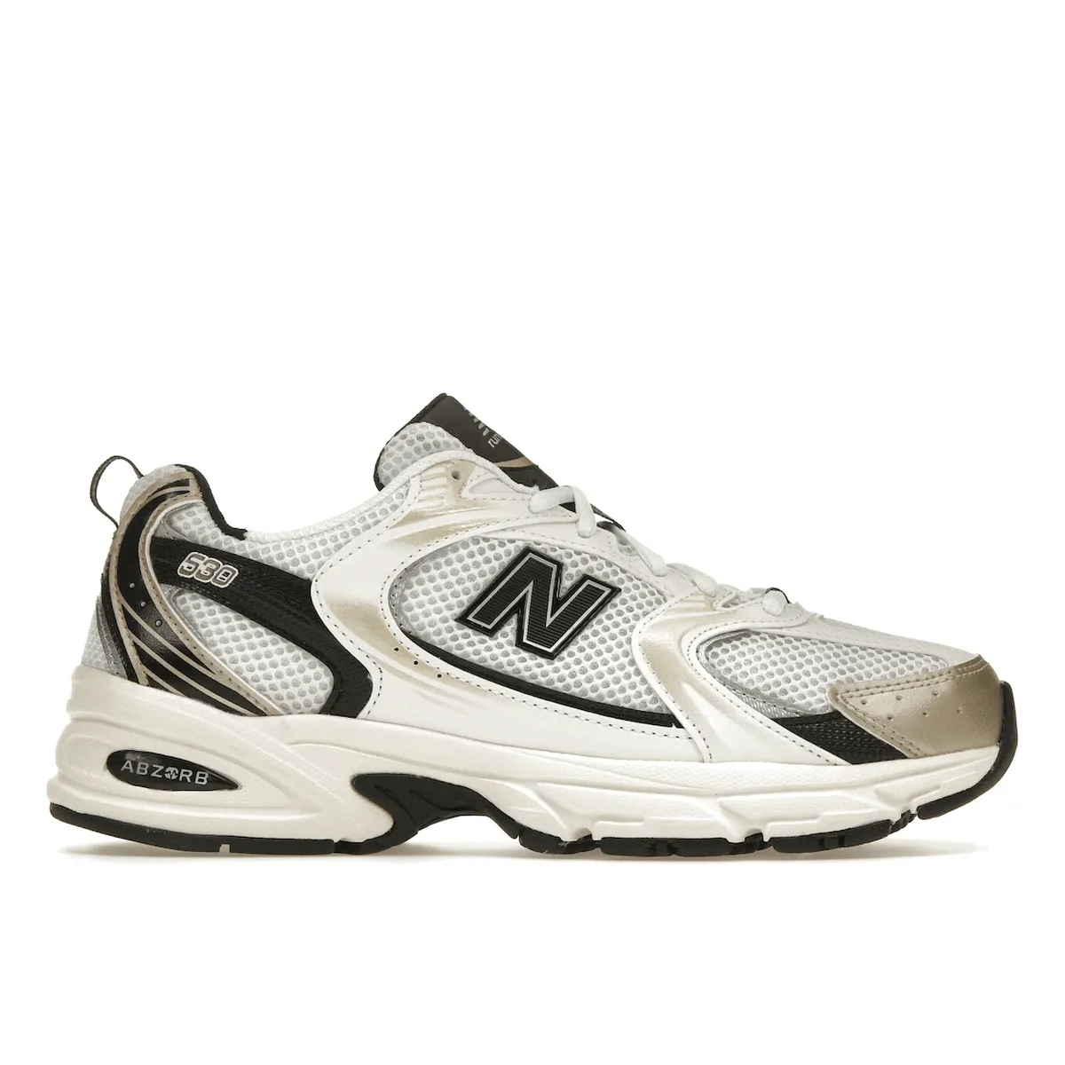 Ultimate Comfort New Balance 530 White Light Gold Metallic