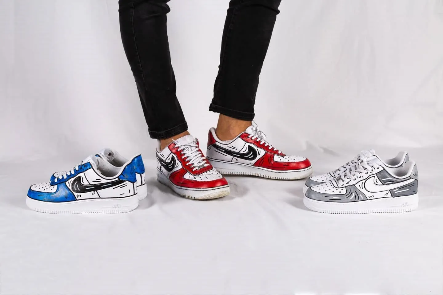 Sophisticated traction Nike Air Force 1 '07  Cartoons