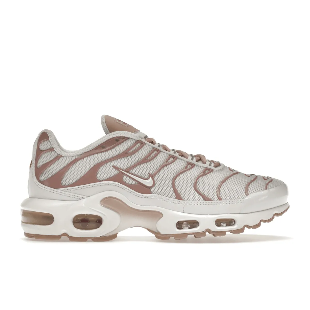 Strappy Design Nike Air Max Plus White Pink Oxford