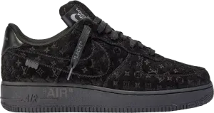 AF1 x OW by Virgil - Triple Black Customs Advanced Fit