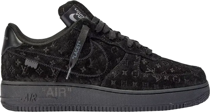Sport Edge AF1 x OW by Virgil - Triple Black Customs