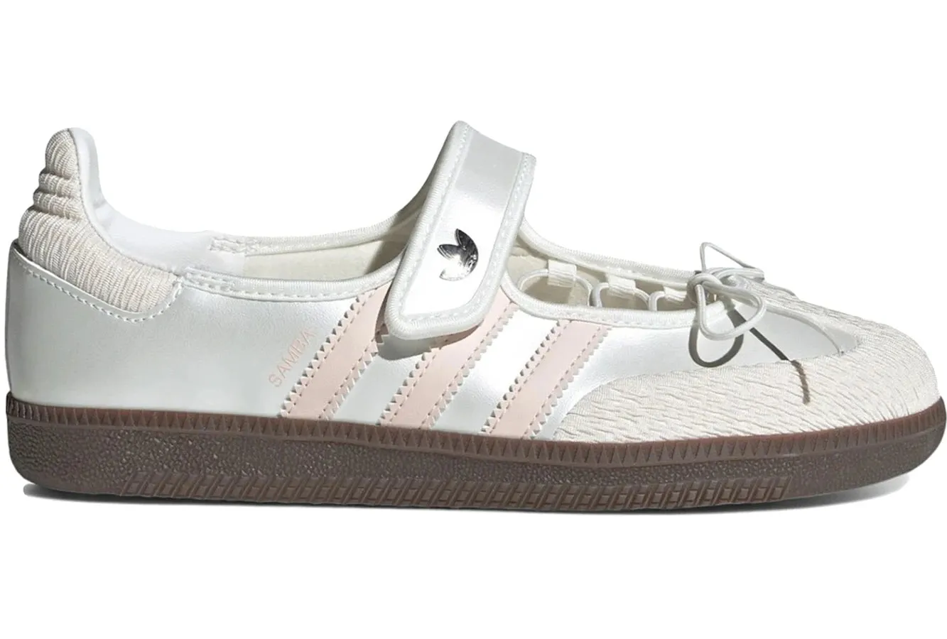 Adidas Samba Jane Cloud White Pink Multi Flex
