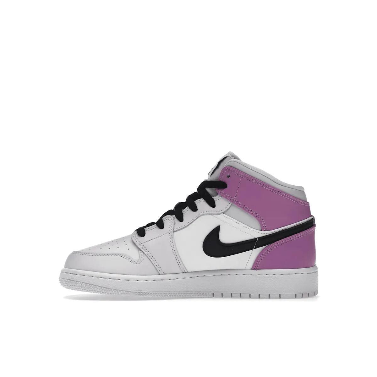 Sports Cushioning Air Jordan 1 Mid Barely Grape