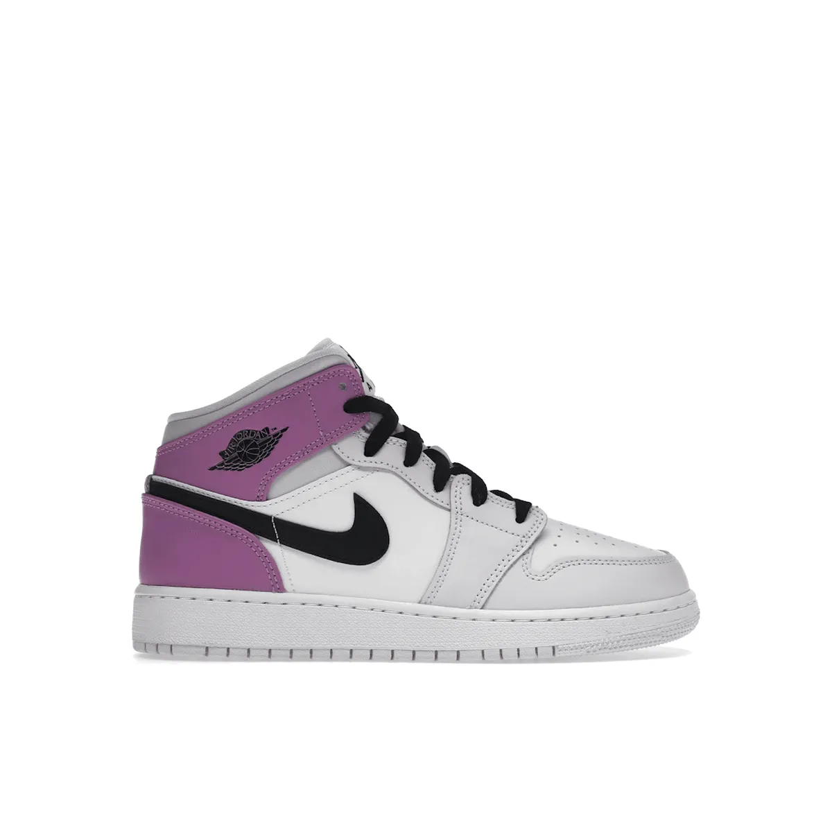 Breathable fabric Air Jordan 1 Mid Barely Grape