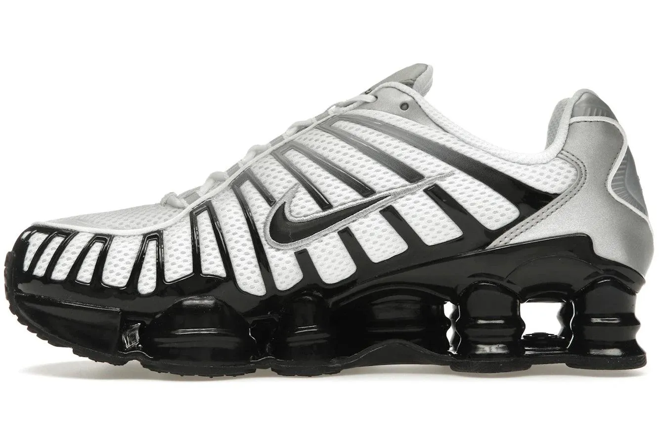 sports performance Nike Shox TL Metallic Silver Wolf Grey
