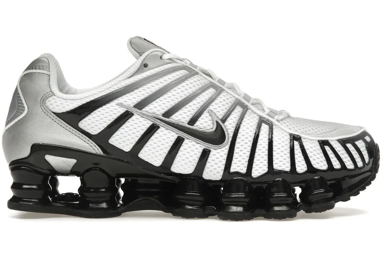 sports performance Nike Shox TL Metallic Silver Wolf Grey