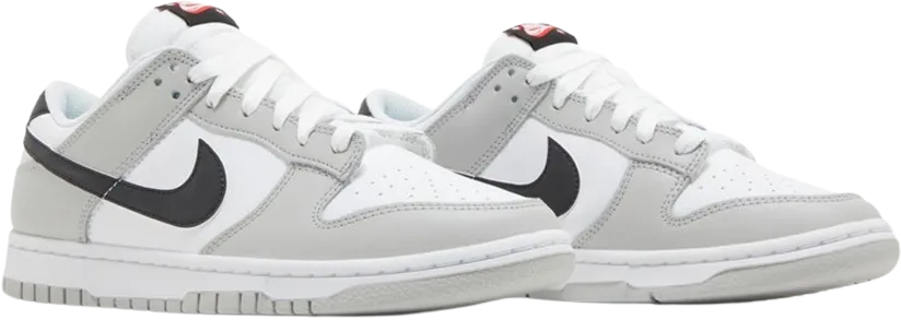 Sporty Look Dunk Low Lottery Pack Grey Fog