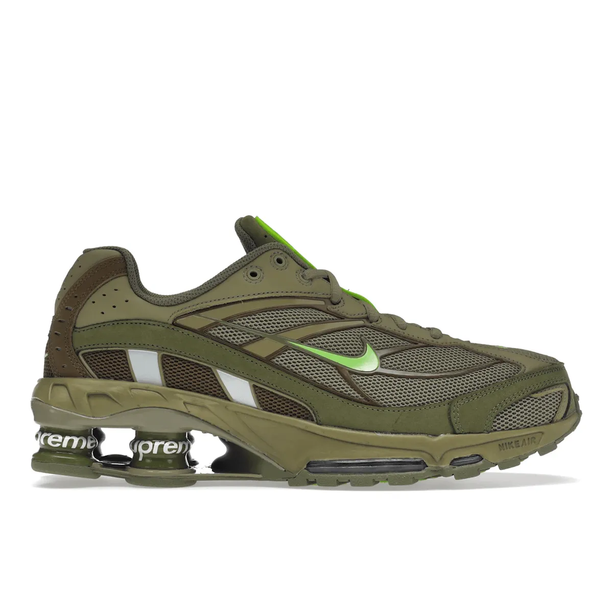 Nike Shox Ride 2 SP Supreme Olive Dog Run