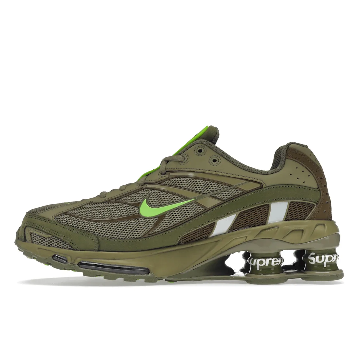 Sporty Look Nike Shox Ride 2 SP Supreme Olive