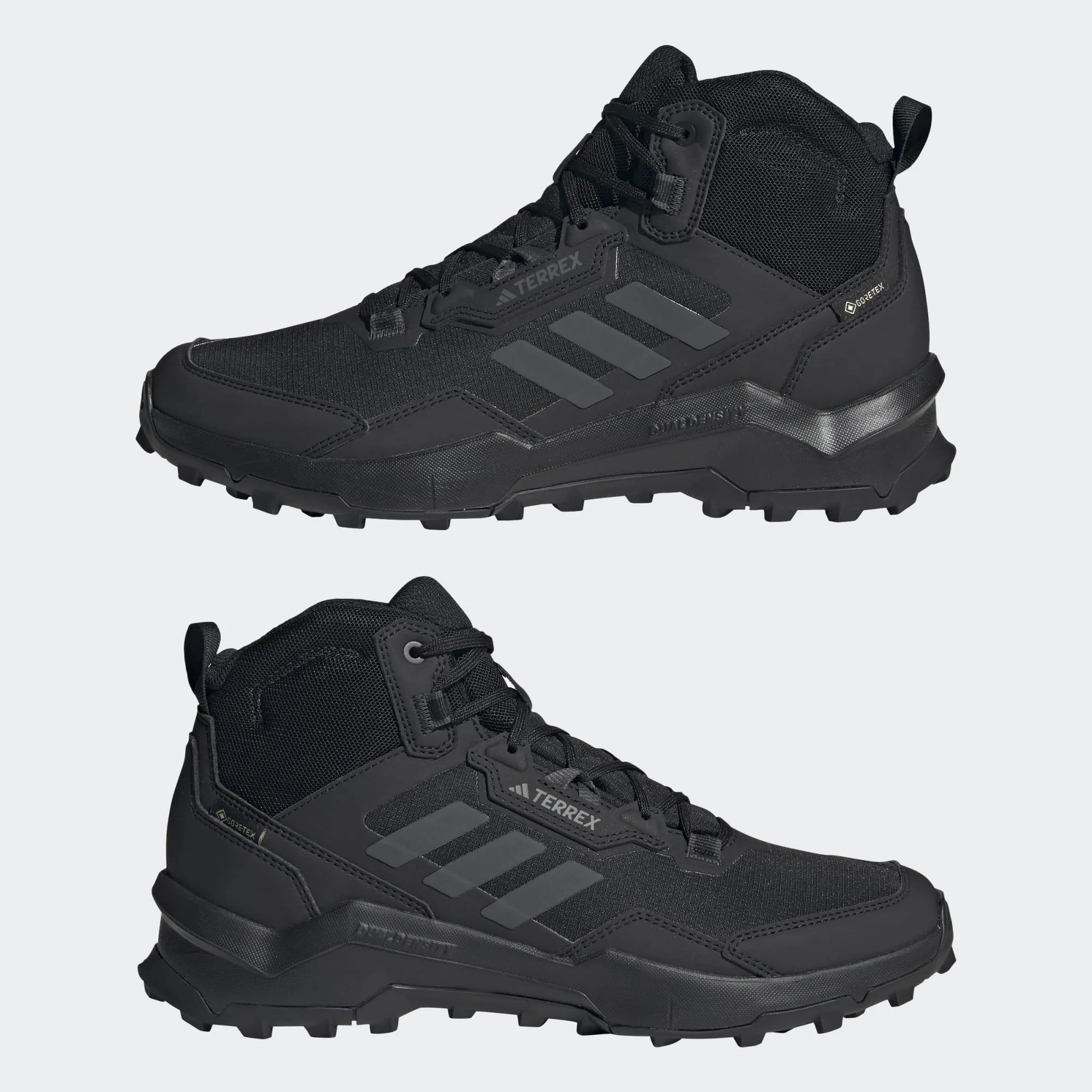 Sprint Men's Adidas Terrex AX4 Mid GORE-TEX Hiking Shoes "Black Carbon"