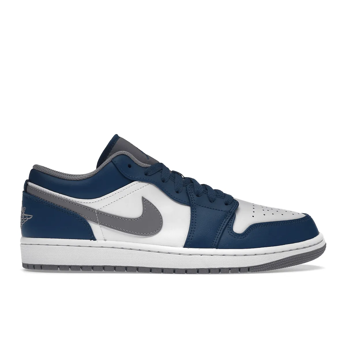 Stable Cushioning Air Jordan 1 Low True Blue Cement