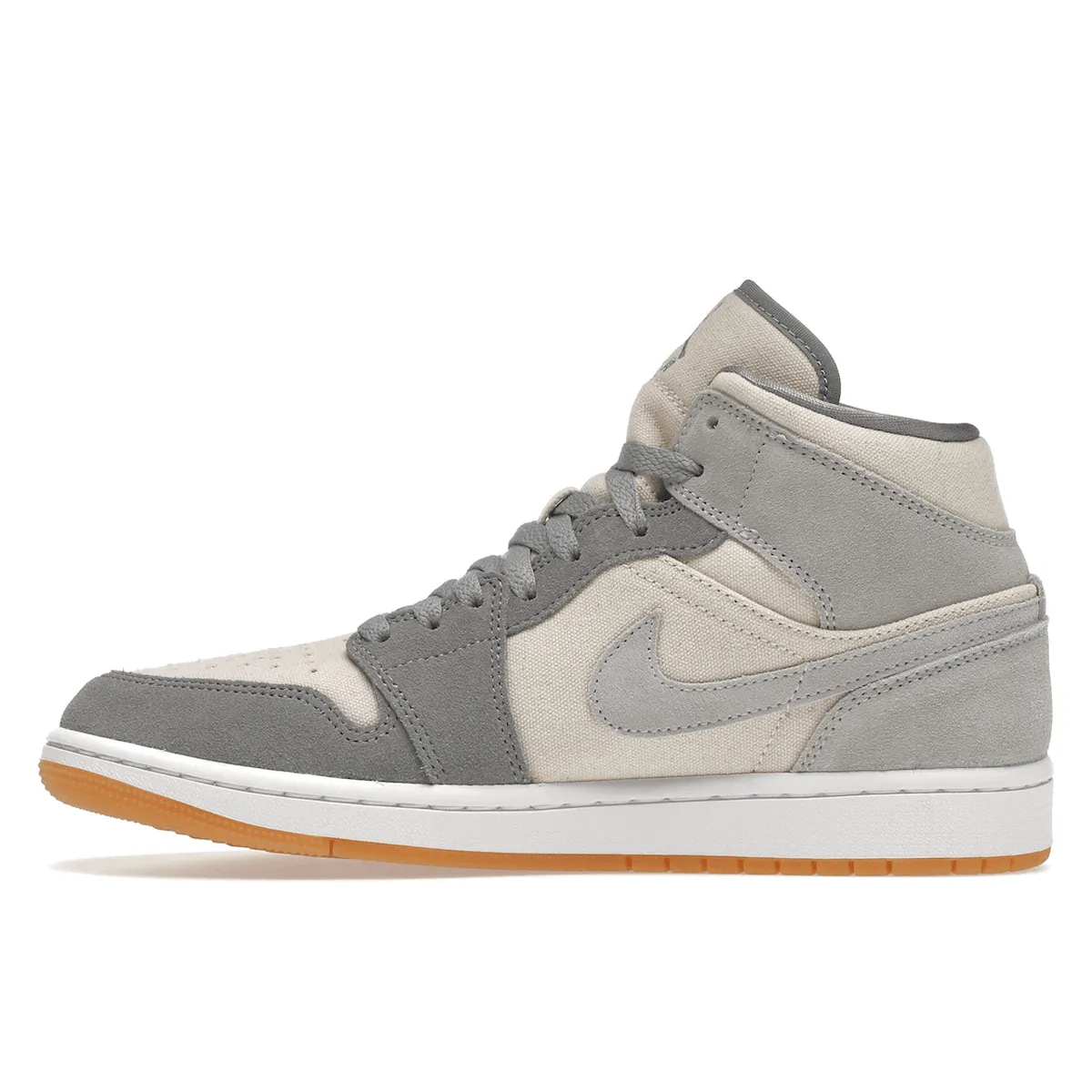 Stable Fit Air Jordan 1 Mid SE Coconut Milk Particle Grey